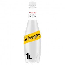 Schweppes Slimline Tonic Water 1 Litre Bottle