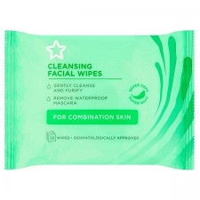 Superdrug Essential Facial Cleansing Wipes 25