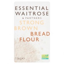 Waitrose Essential Strong Brown Bread Flour 1.5kg