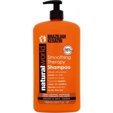 Brazilian Keratin Natural World Smoothing Therapy Shampoo 1Lt