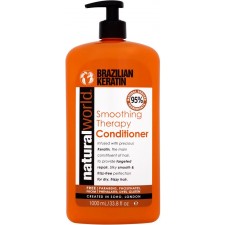 Brazilian Keratin Natural World Smoothing Therapy Conditioner 1Lt