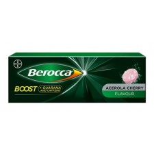 Berocca Boost Energy Vitamin 10 Tablets Acerola Cherry Flavour