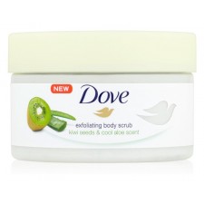 Dove Exfoliating Body Scrub Kiwi Seeds and Cool Aloe 225ml