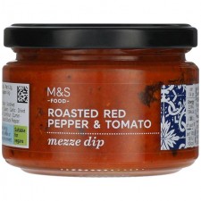 Marks and Spencer Roasted Red Pepper and Tomato Mezze Dip 250g