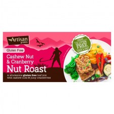 Artisan Grains Cashew and Cranberry Nut Roast Mix 200g