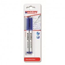 Edding Handwriter Pen Blue 2 Pack