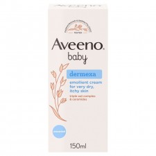 Aveeno Baby Dermexa Emollient Cream Baby Lotion Dry and Itchy Skin 150ml