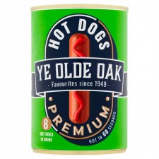 Ye Olde Oak 8 Premium Hot Dogs 560g