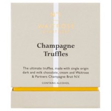 Waitrose No.1 Champagne Truffles 120g