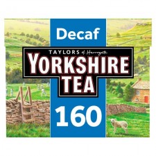 Yorkshire Decaffeinated 160 Teabags