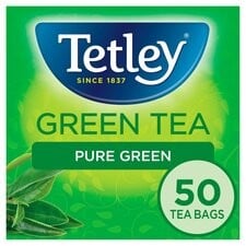 Tetley Pure Green 50 Teabags 
