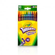 Crayola 12 Twistable Coloured Pencils 10 per pack