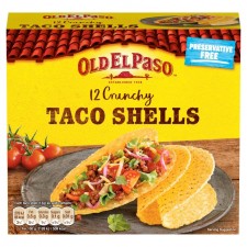 Old El Paso 12 Taco Shells 156g