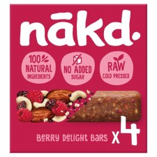 Nakd Berry Delight 4 Pack