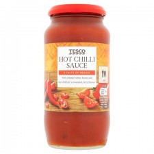 Tesco Hot Chilli Sauce 500g