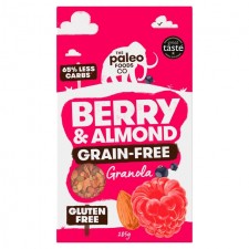 The Paleo Foods Co Grain Free Granola Berry and Almond 285g