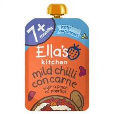 Ellas Kitchen Organic Chilli Con Carne with Rice 7 Months 130g 