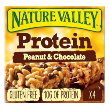 Nature Valley Protein Peanut And Chocolate 4 Bars