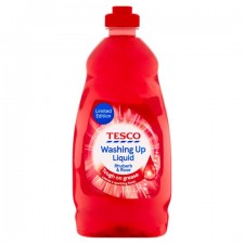 Tesco Wash Up Liquid Rhubarb and Rose Limited Edition 500ml