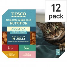 Tesco Cuts In Jelly Selection 12X400g
