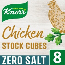 Knorr 8 Chicken Stock Cubes Zero Salt 72g
