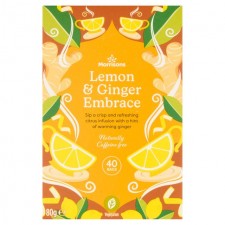 Morrisons Lemon and Ginger 40 Tea Bags