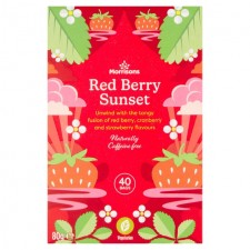 Morrisons Red Berry Sunset 40 Tea Bags