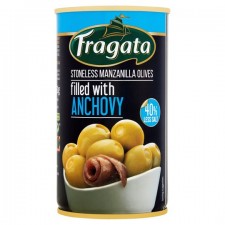 Fragata Low Salt Anchovy Stuffed Olives 350g