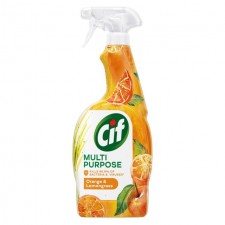 Cif Multipurpose Spray Orange and Lemongrass 750ml
