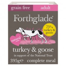 Forthglade Gourmet Turkey and Goose with Pumpkin and Cranberry Wet Dog Food 395g