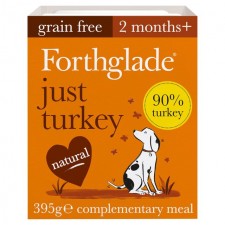 Forthglade Just Turkey Grain Free Wet Dog Food 395g