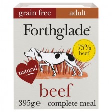 Forthglade complete adult grain free Beef with sweet potato and veg 395g
