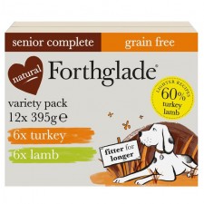 Forthglade Complete Senior Variety with Turkey and Lamb Grain Free 12 x 395g