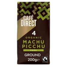 CafeDirect Organic Machu Picchu Coffee Ground 200g
