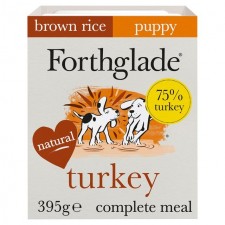 Forthglade Complete Puppy Turkey with Brown Rice and Veg Wet Food 395g