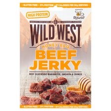 Wild West Honey Barbecue Beef Jerky 60g