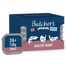 Butchers Grain Free Healthy Heart Dog Food Trays 24 x 150g