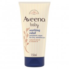 Aveeno Baby Soothing Relief Emollient Cream Baby Lotion Dry Skin 150ml