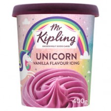 Mr Kipling Unicorn Vanilla Flavour Icing 400g