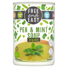 Free and Easy Organic Pea and Mint Soup 400g