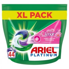 Ariel All In 1 Laundry Capsules and Lenor Freshness 44 Washes