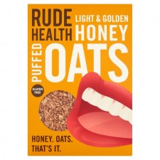 Rude Health Gluten Free Honey Puffed Oats 240g
