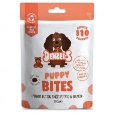 Denzels Puppy Training Bites Peanut Butter Sweet Potato and Salmon 100g