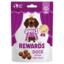 Denzels Meaty Rewards Duck and Plum Little Gems Dog Treats 70g