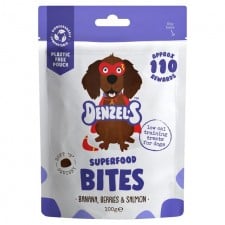 Denzels Superfood Training Bites Banana Berries and Salmon 100g