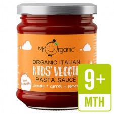 Mr Organic Kids Veggie Pasta Sauce Tomato Carrot and Parsnip 200g