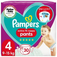 Pampers Active Fit Size 4 x 30