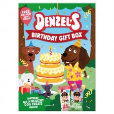 Denzels Birthday Gift Box of Dog Treats 110g