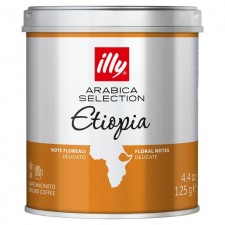 Illy Ground Arabica Selection Ethiopia Coffee 125g