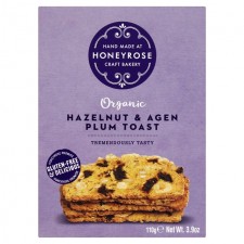 Honeyrose Hazelnut and Agen Plum Toast 110g